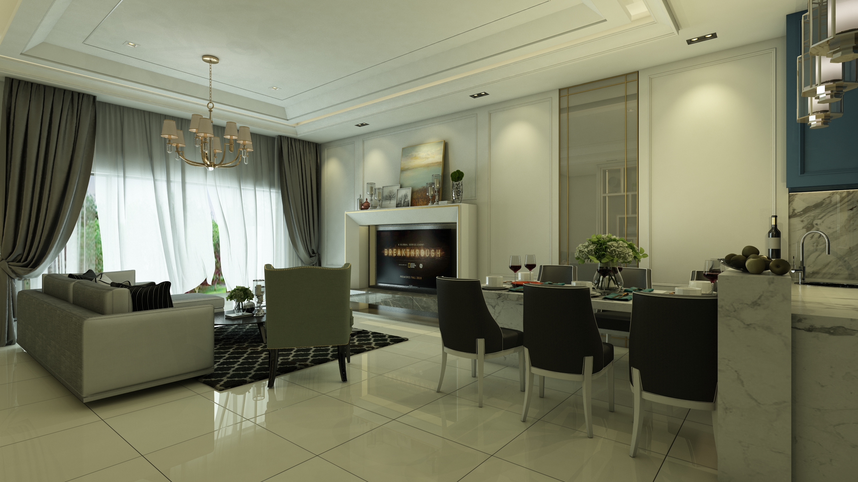 Hana Garden Jade Hill - Living Room 2